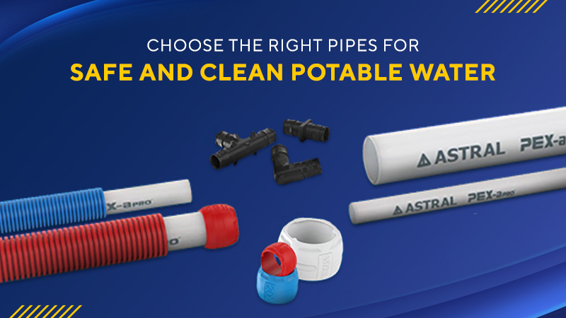 How to Choose the Right Pipes for Safe and Clean Potable Water? pressure pipes