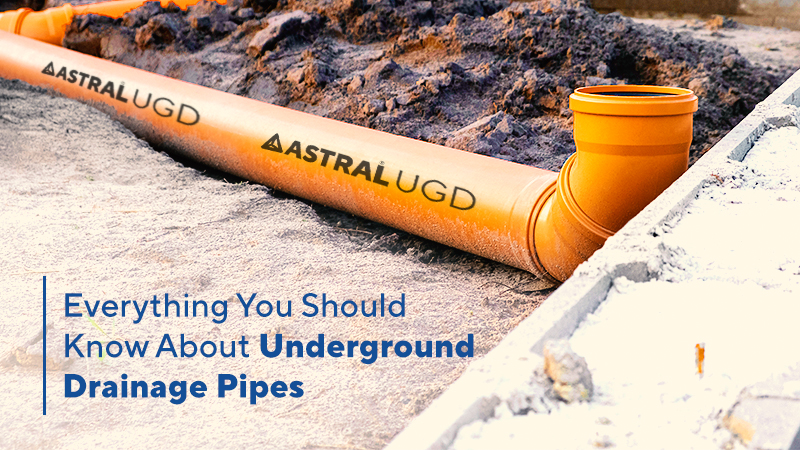 Underground Drainage Pipes
