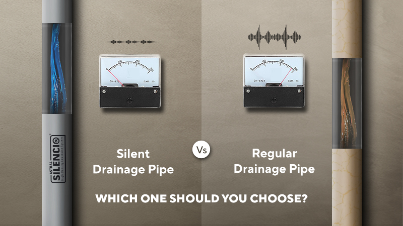 silent drainage pipes