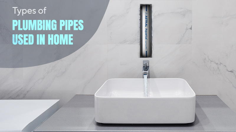 types of plumbing pipes